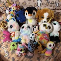動物ぬいぐるみ ty 53体ぬいぐるみセット まとめ売り - メルカリ