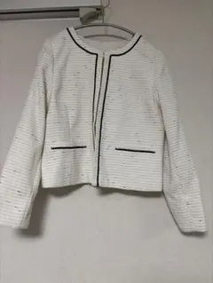 ネイビー ジャケット ワンピース　ホワイトジャケット15AR 卒業式　入学式