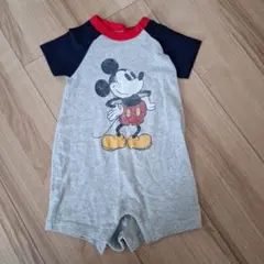 baby GAP Disney baby ミッキー　ロンパース 6-12ヶ月半袖