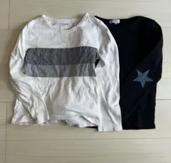 【GLOBAL WORK】キッズ長袖T2枚セット（XXL/130-140相当）