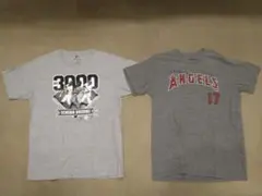 イチロー&大谷翔平　本場MLB公式Tシャツ