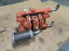 レア 昭和レトロ かつら発動機 型式H3B 赤 黄新三菱重工業株式会KD0419 