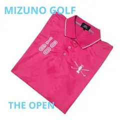 【美品】MIZUNO GOLF ミズノ ゴルフ THE OPEN 半袖ポロシャツのサムネイル