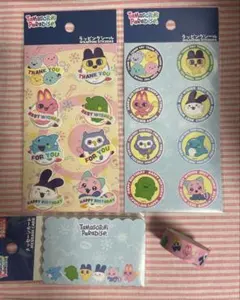 ② たまごっち　たまごっちパラダイス　ダイソー　シール