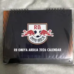 【新品未開封】RB大宮アルディージャ 2026年 卓上カレンダー