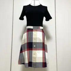 《BLUE LABEL》ブルーレーベルクレストブリッジワンピース サイズ36