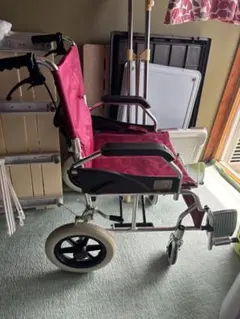 KAWAMURA 入浴用 車椅子 シャワーキャリー 介助 ピンク ② - メルカリ
