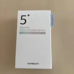 【未使用】ナンバーズイン 5+ 白玉グルタチオンC美容液 30ml