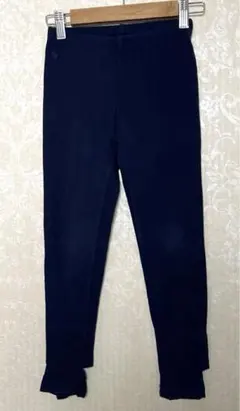 【ポロラルフローレン】足首リボン　レギンスパンツ　7T 130㎝　ネイビー