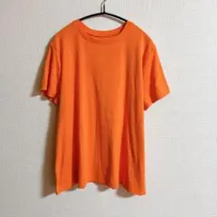 CATO 【XL】オレンジ Tシャツ レディーストップス
