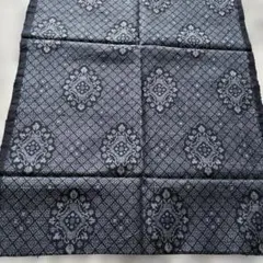 26-13 正絹大島紬着物ハギレ37x104