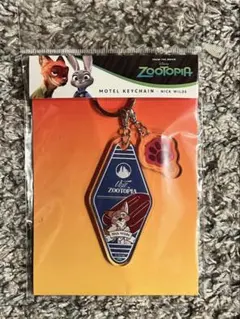 ズートピア ニック・ワイルド モーテルキーチェーン ストラップ