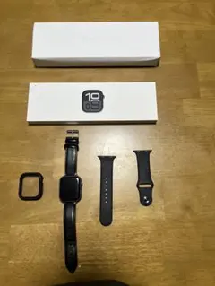 Apple Watch series6GPS本体 44mm 革のバント付き‼️