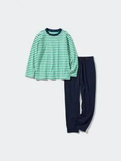 【新品】ユニクロ KIDS ウルトラストレッチセット パジャマ 160cm