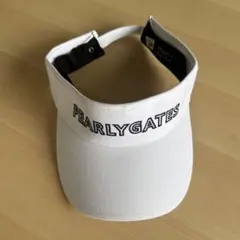 PEARLY GATES ゴルフ バイザー ホワイトUNISEXのサムネイル