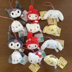 ⑤ サンリオキャラクターズ ベーシックカラーフェイスマスコットR コンプ×2