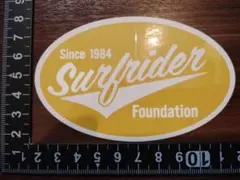 新品US限定サーフライダー【SurfriderFoundation】ステッカー㊺