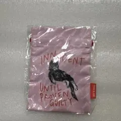 PAUL & JOE 猫デザイン 巾着袋