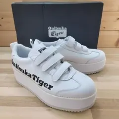 オニツカタイガー ウィメンズ デレゲーションチャンク ホワイト 24.5cm