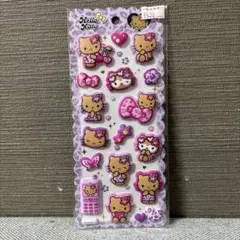 ハローキティ 日焼けキティ ぷっくりシール