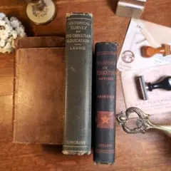 アンティーク洋書2冊　ジャンクジャーナル　洋書セット　ヴィンテージ洋書