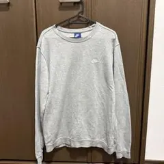13738 NIKE ワンポイント 刺繍ロゴ スウェット トレーナーのサムネイル