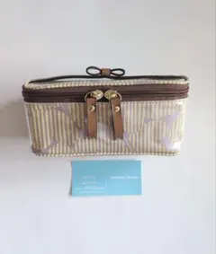 未使用品　Samanta Thavasa ストライプポーチのサムネイル