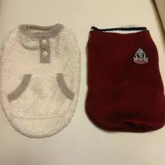 犬服セット・犬服ボア・犬服フリース・防寒対策・犬服袖付き・ドッグウェア