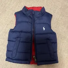 ラルフローレンRalph Laurenリバーシブル ダウンベスト 18M