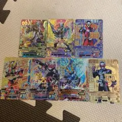 仮面ライダー　ガンバライジングカード7枚セット