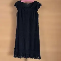 インゲボルグ ニットワンピース ブラックのサムネイル