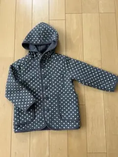 GLOBAL WORK ドット柄フード付きジャケット Sサイズ