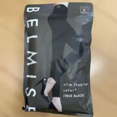 BELMISE スリムレギンス LL TRUE BLACK