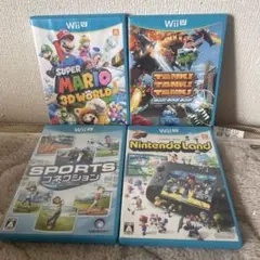 WiiUカセット4本