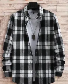 Manfinity Homme チェック柄シャツ