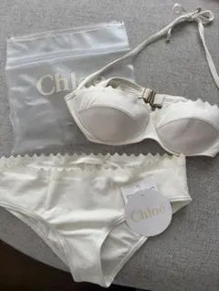 Chloé スカラップ ビキニ ホワイトのサムネイル