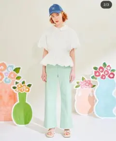 希少 POPPY あさぎーにょ ウェーブカーゴパンツ ピンク L 完売品