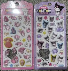 トクトクステッカー　ボンボンドロップシール　TOK!TOK! クロミ　マイメロ