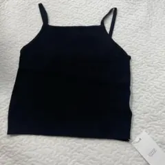 ノースリーブ キャミ ブラック 黒 ローリーズファーム 新品 春夏