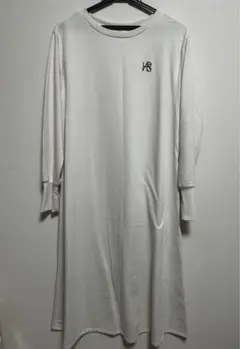 Discoat ロングワンピース　白