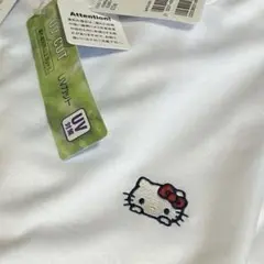 《新品》ハローキティ　クルーネックT ホワイト LL 大人用
