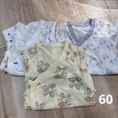 UNIQLO 肌着60 3点セット