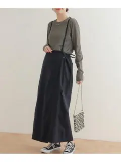 URBAN RESEARCH DOORS サス付きラップスカート