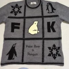 ✨美品✨PolarBear＆Penguinのニットセーターゴルフウエアー