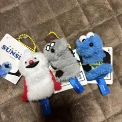 パペットスンスン　フィンガーマスコット　ノンノン　ゾンゾン　３つセット