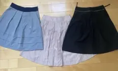 【‼️早い者勝ち‼️】ブランドスカート3点セット