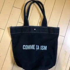 COMME ÇA ISM ブラックトートバッグ
