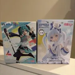 初音ミク Luminasta ぬーどるストッパー 雪ミク フィギュア
