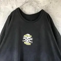 A2565古着　Tシャツ ブラック　バックプリント