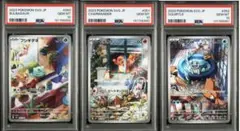 3連番 PSA10 フシギダネ AR ヒトカゲ AR ゼニガメ AR プロモ ③